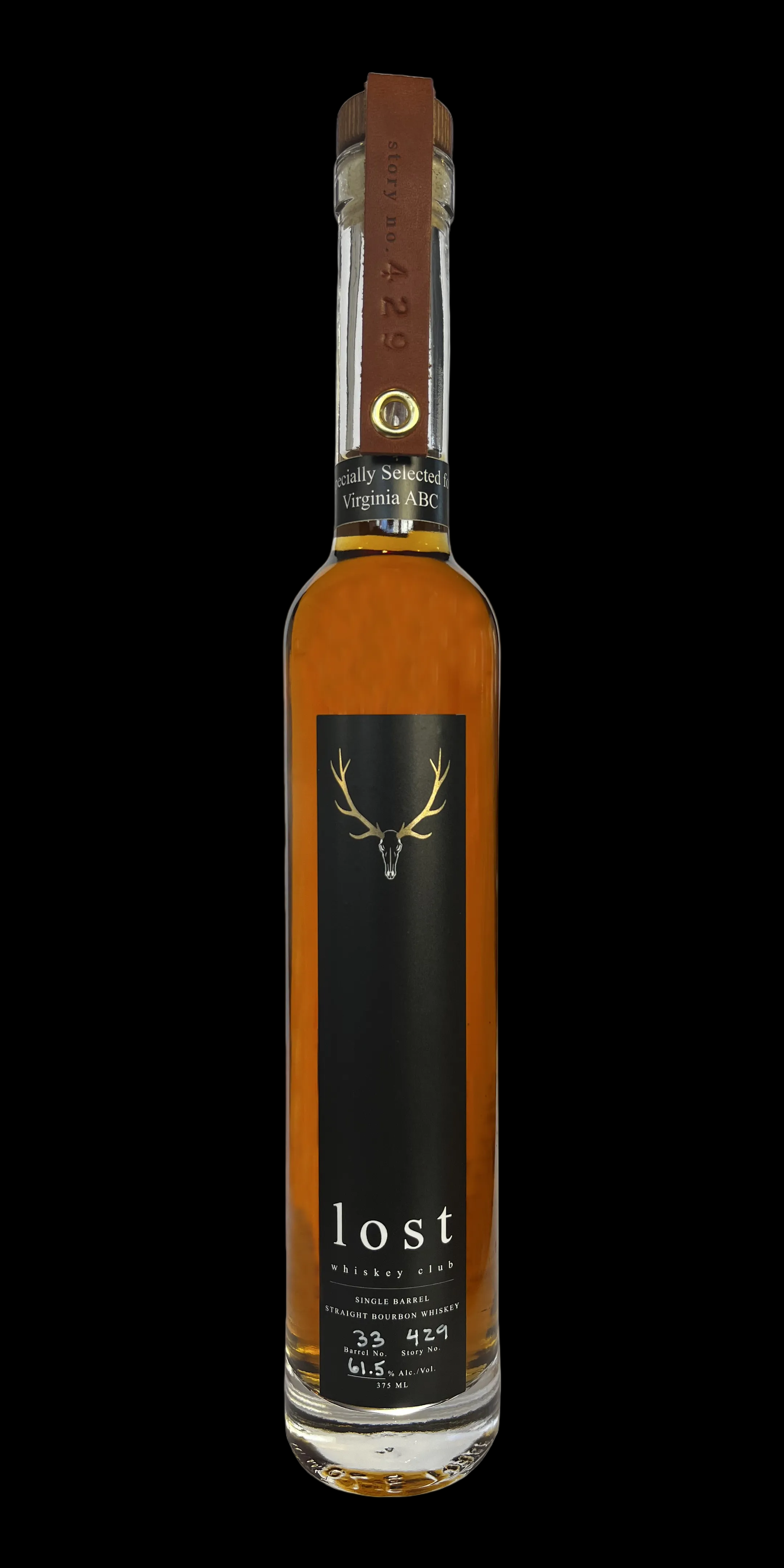 Lost Whiskey Club High Wheat Single Barrel Cask Strength Straight Bourbon Whiskey