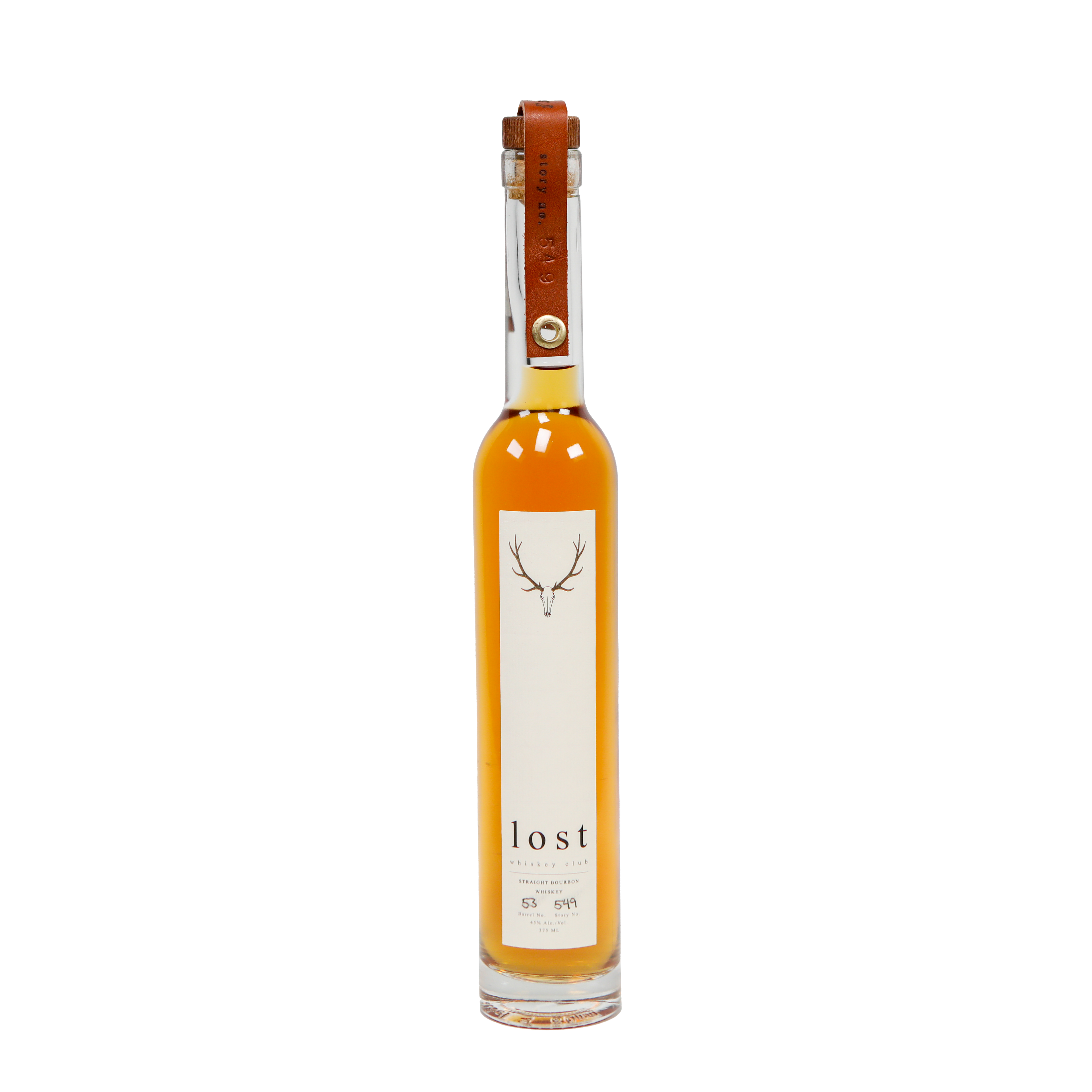 Lost Whiskey Club High Wheat Single Barrel Straight Bourbon (375ml)